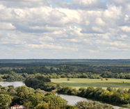 Landscape at the River Klyazma