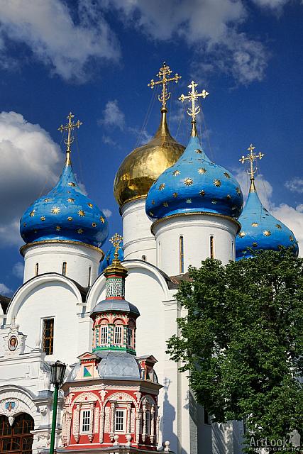 Bulbous Domes of Assumption Cathedral Raising to the Skies