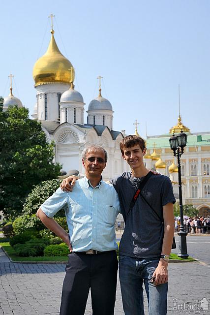 On the Ivan the Great Square of Moscow Kremlin