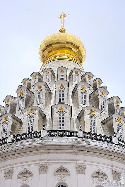 Renovated Cupola of Resurrection Cathedral in New Jerusalem