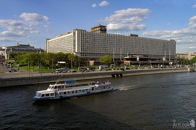 River Tram and Hotel Rossia (Russia)