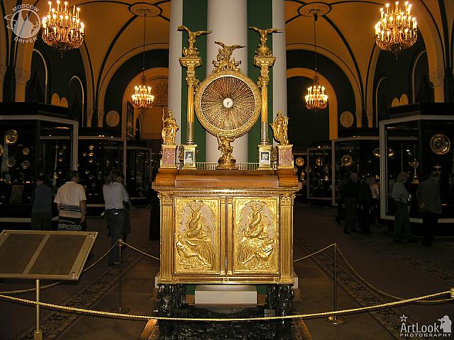 The clock with music box “The Temple of Glory” (1793-1806)