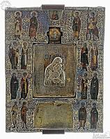 Virgin of Yakhroma with Selected Saints Icon (Suzdal)
