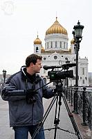 Shooting Panorama of Moscow Kremlin