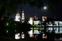 Novodevichy Convent in the Moonlight