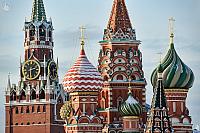 Kremlin Chimes & Onion Domes of St. Basil’s in Winter
