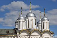 Beautiful Silver Helmet Domes of the Church of Twelve Apostles