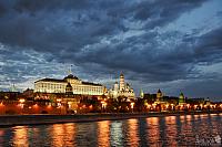 Kremlin Reflections at Spring Twilight
