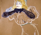 Yvette Gilbert Singing “Linger, Longer, Loo” (1894)