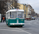 Vintage Trolleybuses Parade 2014 Started