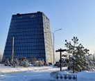 Skolkovo Business Center Matrex (Matryoshka) – Winter Scenery
