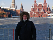 Cold weather in Moscow