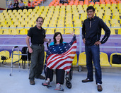 Supporting USA Athletes at Luzhniki Stadium