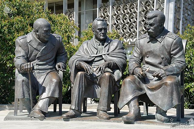 Monument to the Leaders of the Big Three in Livadia