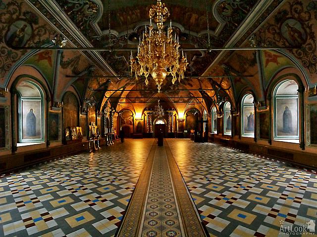 Interior of Refectory Chamber - Holy Trinity St. Sergius Lavra