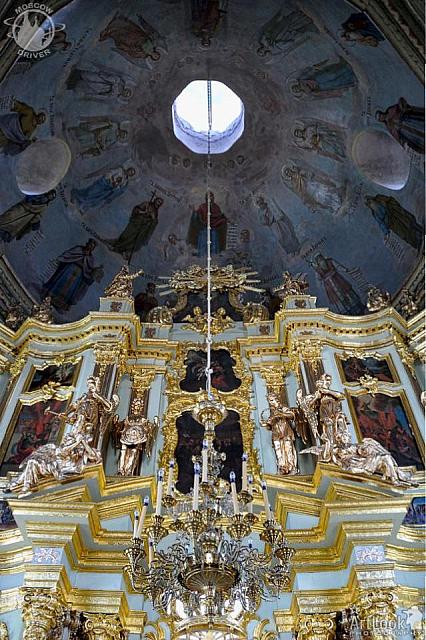Baroque Interior of Smolenskaya Church