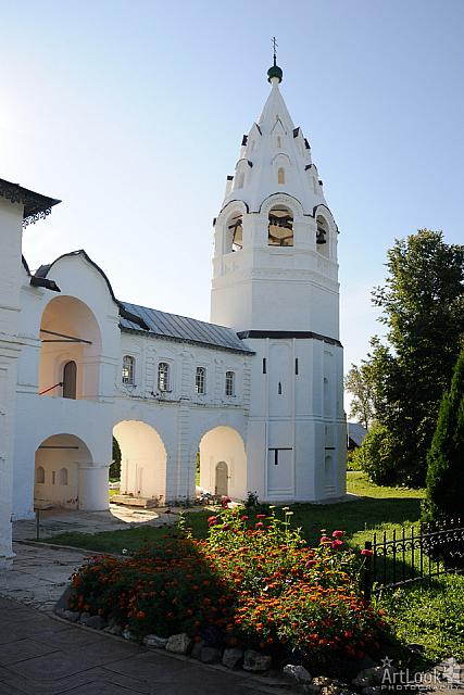 Tent-Roof Bell Tower with Enclosed Gallery