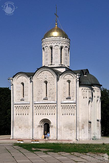 Unique Monument of White stone Russian Architecture