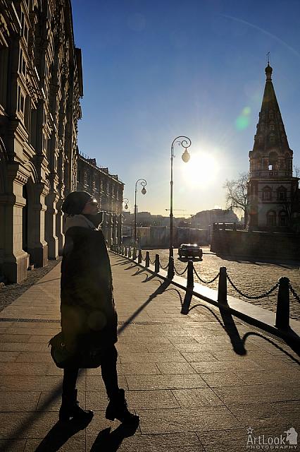 Stepping Into the Future Under the Gaze of the Moscow Sun