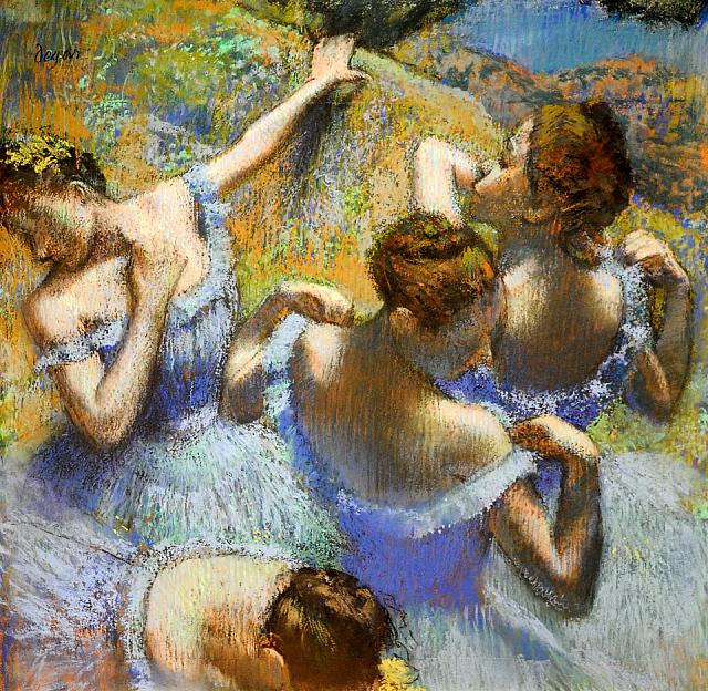 Dancers in Blue (1898)