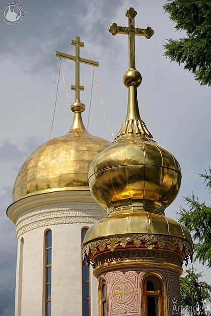 Golden Onion and Helmet Shaped Domes (Sergiev Posad)