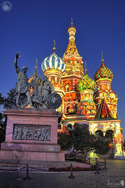 3D Mapping on St. Basil’s Cathedral at Night