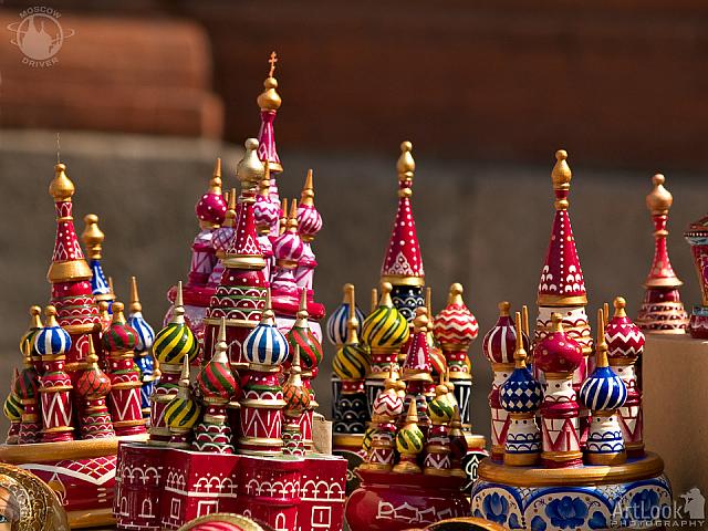 Colorful Music Boxes "St. Basil's cathedral"