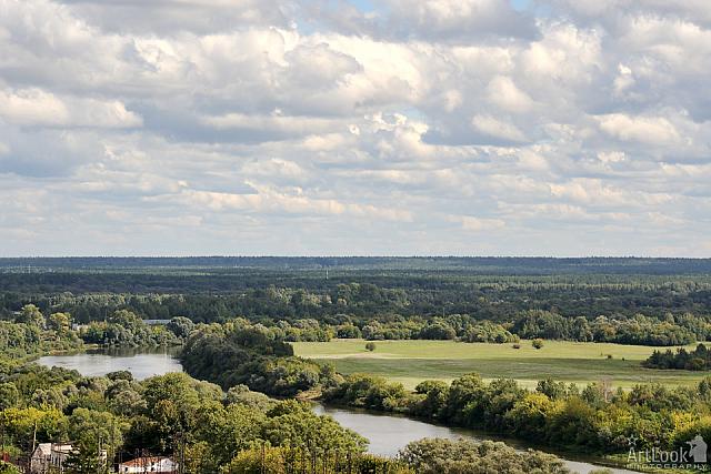 Landscape at the River Klyazma