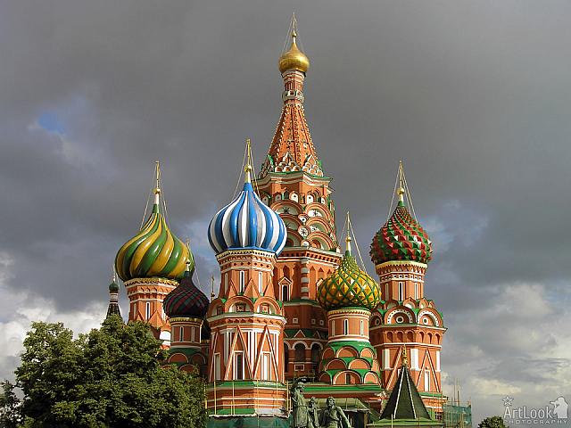 St. Basil's Dazzling Domes (Moscow)
