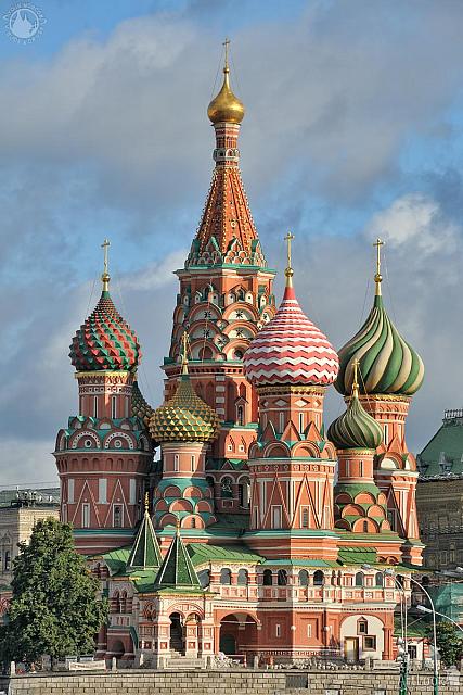 St. Basil’s Cathedral Rising into the Sky