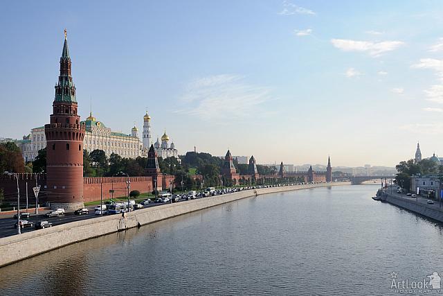 Moscow Kremlin – The Fortress on the Left Bank of Moskva River