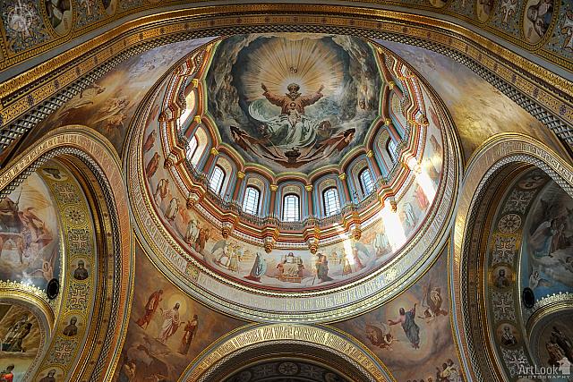 Interior of Cathedral of Christ Savior