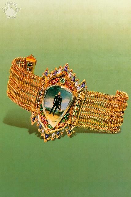Bracelet with the portrait of Tsar Alexander I