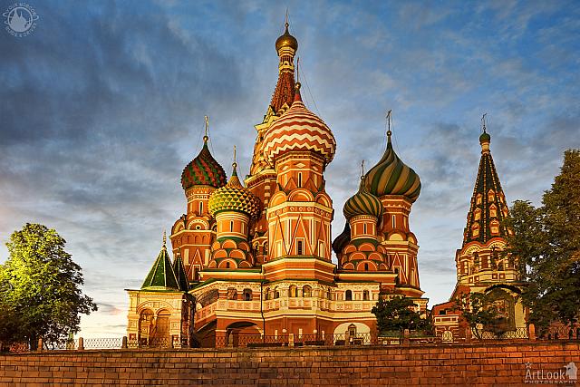 St. Basil’s Cathedral Under Summer Twilight Skies
