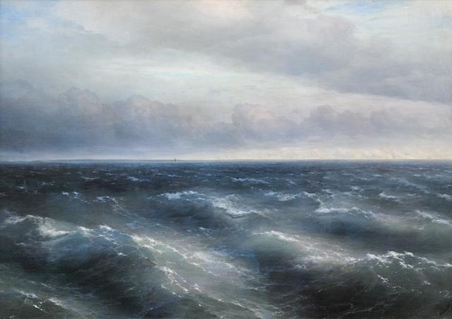 The Black Sea (1881) - Aivazovsky