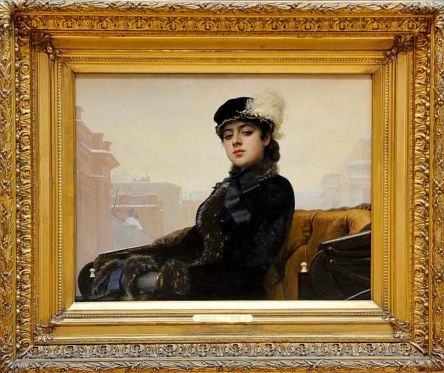 Unknown Lady (1883) by I.N. Kramskoy