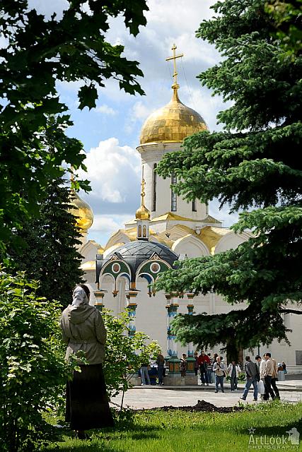 With Respect to the Holy Place - in Lavra of Sergiev Posad