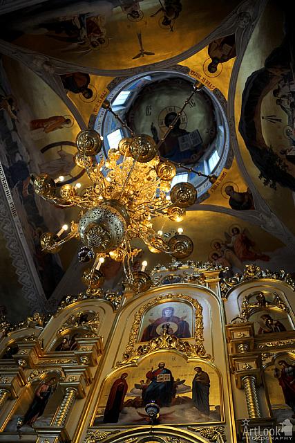 When Lights Are On - Interior of Seraphim Sarovsky Church in Sofrino
