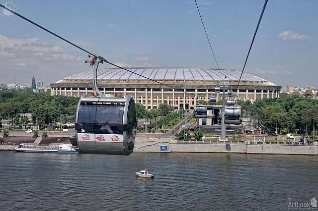 On the First Moscow Cable Car Line at Luzhniki