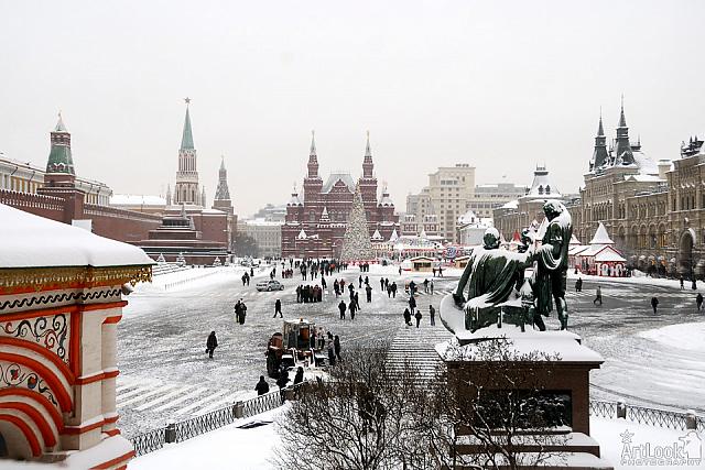 Red Square After Snowfall