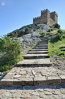 Ancient Stone Steps to the Upper Castle