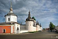 Holy Gates of Sobornaya Square & Fortified Walls of Rostov Kremlin