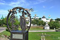 Monument "Miracle of the Birds" to St. Sergius on Blinnaya Hill