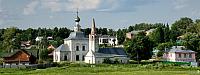 Suzdal Landscapes - Wooden Houses and Stone Churches
