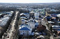 Panoramas from bell tower of Ryzopolozhensky Convent