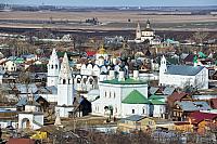 Monasteries and Churches of Suzdal in Springtime