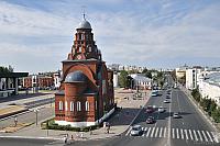 Panorama of the Trinity Church and Dvoryanskaya Street