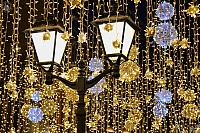 New Year Lights at Nikolskaya Street