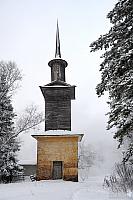 Tower of Old Witch in Snow