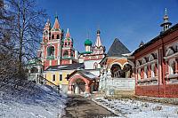 Ensemble of Savvino-Storozhevsky Monastery at the End of Winter